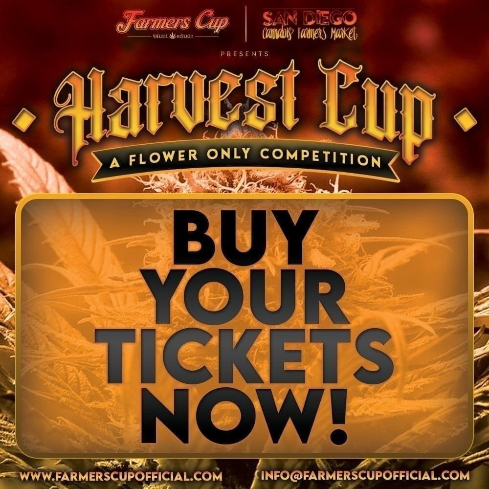 Harvest Cup 2023 - Flower Cannabis only Competition in San Diego, CA - Farmers Cup